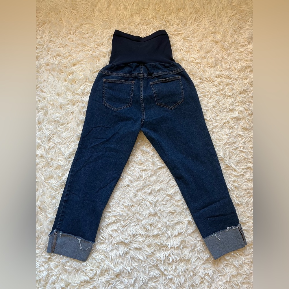 Cropped Maternity Jeans - Picture 3 of 3